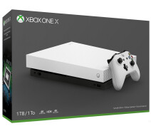 Купить - игровую консоль  Игровая консоль Xbox ONE X 1TB White Б.У.