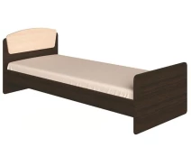 Купить - кровать  Кровать с матрасом Эверест Астория-2 85х193х74 см Венге темный + Дуб молочный