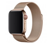 Купить - аксессуар к смарт-чсасам  Металлический ремешок Milanese для Apple Watch 40 мм Gold (2468352)