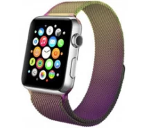 Купить - аксессуар к смарт-чсасам  Металлический ремешок Milanese для Apple Watch 40 мм Rainbow (2521292)