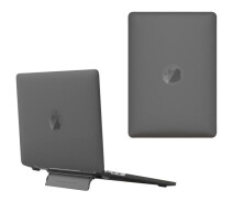 Купить - чехол для Apple MacBook  Защитная накладка Deexe Hard Kickstand для Apple MacBook Air 13 (2020) - Black