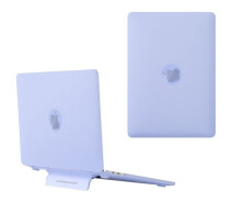 Купить - чехол для Apple MacBook  Защитная накладка Deexe Hard Kickstand для Apple MacBook Air 13 (2020) - Purple