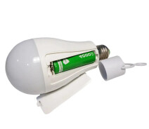 Купить - лампу  Лампочка с аккумулятором 18650 BL FA-3915 8441 в патрон E27 white