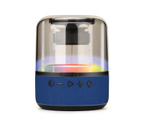 Купить - портативную колонку  Акустическая система Promate Glitz-L 10W Blue (glitz-l.blue)