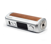 Купить - батарейный мод  Батарейный мод для электронной сигареты VOOPOO Drag X Plus 100W Mod Silver Retro Brown (10712)