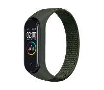 Купить - аксессуар к смарт-чсасам  Ремешок Nylon Style BeCover для Xiaomi Mi Smart Band 7 Khaki (707661)