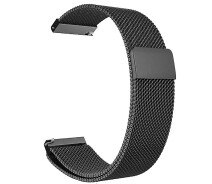 Купить - аксессуар к смарт-чсасам  Ремешок Milanese Style BeCover для Samsung Galaxy (20mm )/Watch 5/ Watch 4 40/44mm /Watch 42mm /Watch Active/Active 2 40/44mm /Watch 3 41mm /Gear S2 Classic/Gear Sport Gray (707673)