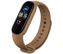 Купить - аксессуар к смарт-чсасам  Силиконовый ремешок BeCover для Xiaomi Mi Smart Band 5/Mi Smart Band 6/Mi Smart Band 7 Brown (707651)