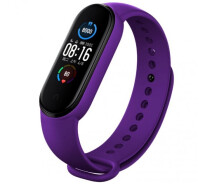 Купить - аксессуар к смарт-чсасам  Силиконовый ремешок BeCover для Xiaomi Mi Smart Band 5/Mi Smart Band 6/Mi Smart Band 7 Dark Purple (707654)