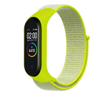 Купить - аксессуар к смарт-чсасам  Ремешок Nylon Style BeCover для Xiaomi Mi Smart Band 7 Lime (707662)
