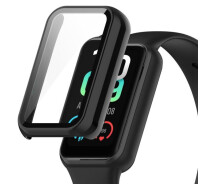 Купить - аксессуар к смарт-чсасам  Защитный чехол Deexe Protective Frame для Amazfit Band 7 - Black