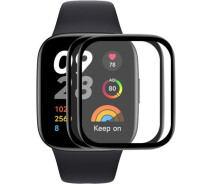 Купить - аксессуар к смарт-чсасам  Комплект защитных пленок HAT PRINCE 3D Screen Protector для Xiaomi Redmi Watch 3 Lite - Black