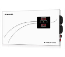 Купить - стабилизатор напряжения  Стабилизатор REAL-EL STAB SLIM-2000 White
