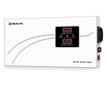 Купить - стабилизатор напряжения  Стабилизатор REAL-EL STAB SLIM-500 White