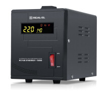 Купить - стабилизатор напряжения  Стабилизатор REAL-EL Stab Energy-500 Black