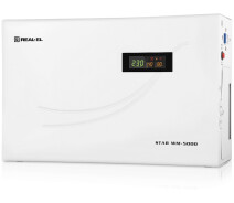Купить - стабилизатор напряжения  Стабилизатор REAL-EL Stab WM-5000