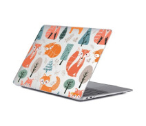 Купить - чехол для Apple MacBook  Защитная накладка Enkay Animals Series для Apple MacBook Pro 14 (2021) - Foxes