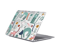 Купить - чехол для Apple MacBook  Защитная накладка Enkay Animals Series для Apple MacBook Air 13 (2020) - Slim Cats