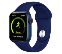 Купить - смарт-часы  Смарт-часы 44мм NB-PLUS с беспроводной зарядкой и микрофоном blue
