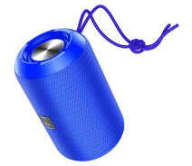 Купить - портативную колонку  Портативная колонка Bluetooth 5.0 Hoco HC1 Trendy Sound Sports Wireless Speaker Blue