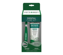 Купить - средство по уходу за животными  Набор для ухода за полостью рота Vet`s Best Dental Care Kit зубная паста 103мл и зубная щетка д/собак (vb10528)