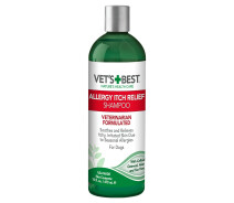Купить - средство по уходу за животными  Шампунь для собак Vet's Best Allergy Itch Relief Dog Shampoo при аллерге д/ухода за чувств кожей 470мл (vb10345)