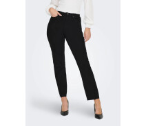 Купить - женские джинсы  Джинсы ONLEMILY HW STR CRP ANK RAW MAE034 NOOS 15219264-Black Denim ONLY 31/32 Черный