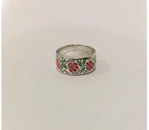 Купить - серебряное кольцо  Колечко с вышиванкой Maxi Silver 5654 SE, размер 17