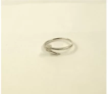 Купить - серебряное кольцо  Кольцо гвоздь Maxi Silver 8498 SE, размер 19.5
