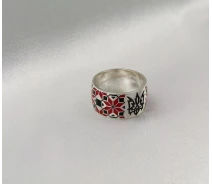 Купить - серебряное кольцо  Кольцо вышиванка Maxi Silver 5554 SE, размер 17