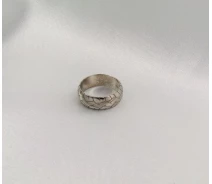 Купить - серебряное кольцо  Кольцо шина Maxi Silver 5224 SE, размер 19.5