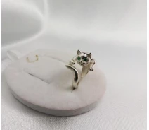 Купить - серебряное кольцо  Кольцо в виде кошки Maxi Silver 4532 SE, размер 19.5