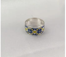 Купить - серебряное кольцо  Кольцо с вышиванкой Maxi Silver 5558 SE, размер 17