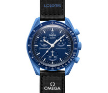 Купить - наручные часы  Наручные часы Swatch x Omega Bioceramic MoonSwatch Collection "Mission to Neptune"