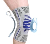 Купить - наколенник  Наколенник Усиленный Эластичный Бандаж Компрессионный Jljulong размер S (1055-2019)
