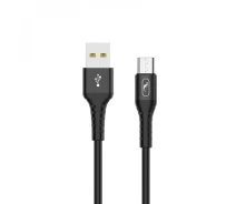 Купить - адаптер и кабель  Кабель SkyDolphin S05V TPE Frost Line USB - microUSB 1м, Black (USB-000553)
