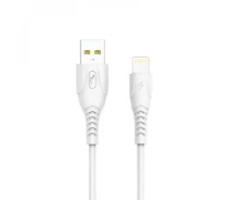 Купить - адаптер и кабель  Кабель SkyDolphin S08L USB - Lightning 1м, White (USB-000560)