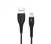 Купить - адаптер и кабель  Кабель SkyDolphin S48V USB - microUSB 1м, Black (USB-000426)