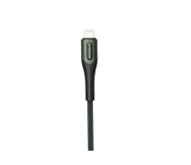Купить - адаптер и кабель  Кабель SkyDolphin S01L USB - Lightning 1м, Dark Green (USB-000580)