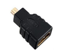 Купить - адаптер и кабель  Переходник 2E micro-Hdmi папа тип Д - Hdmi мама тип А (41944)