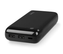 Купить - power bank  Универсальная мобильная батарея Ttec 20000mAh PowerSlim Black (2BB184S)