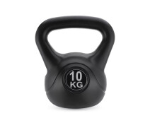 Купить - гирю  Гиря виниловая Gymtek 10 кг черный