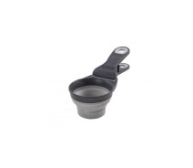 Купить - мерную посуду  Мерный стакан для корма Dexas Collapsible KlipScoop складной на клипсе 120 мл серый (PW650432429)