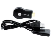 Купить - приставку Smart TV  Медиаприставка WiFi HDMI ресивер AnyCast 18 для проекторов и ТВ 4 протокола (439080100)