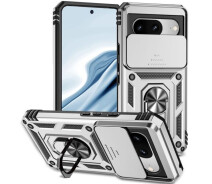 Купить - чехол для смартфона  Защитный чехол Deexe Armor Shield для Google Pixel 8 - Silver