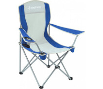Купить - складную мебель  Стул KingCamp Arms Chairin Steel Серый/Синий (1026-KC3818 grey/blue)