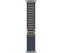 Купить - аксессуар к смарт-чсасам  Ремешок Apple Alpine Loop для Apple Watch 49mm Medium Blue (MT5L3ZM/A)