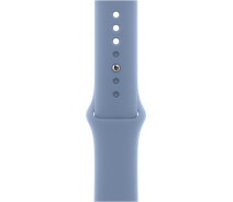 Купить - аксессуар к смарт-чсасам  Ремешок Apple Sport Band для Apple Watch 45mm M/L Winter Blue (MT443ZM/A)