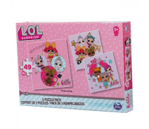 Купить - пазл  Пазлы Spin Master L.O.L. Surprise 3 картинки по 49 эл SM98296/6052478 (2000903544722)