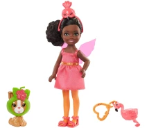 Купить - игрушку для девочки  Кукла Barbie Челси в костюме фламинго Club Chelsea Dress-Up Doll in Flamingo Costume GJW30